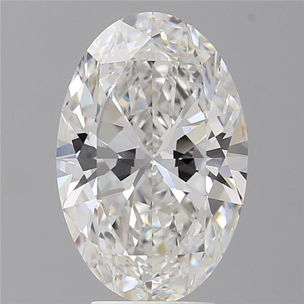 4.58 ct. oval Lab Grown Diamond front image