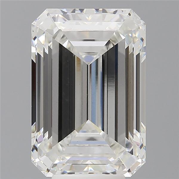 7.60 ct. emerald Lab Grown Diamond front image