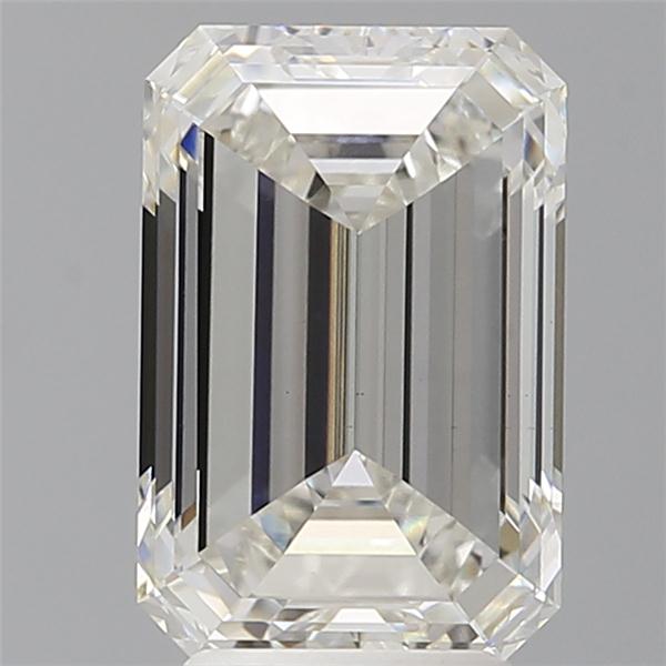 4.06 ct. emerald Lab Grown Diamond front image