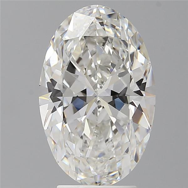 4.02 ct. oval Lab Grown Diamond front image