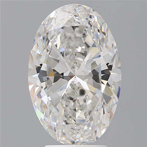4.10 ct. oval Lab Grown Diamond front image