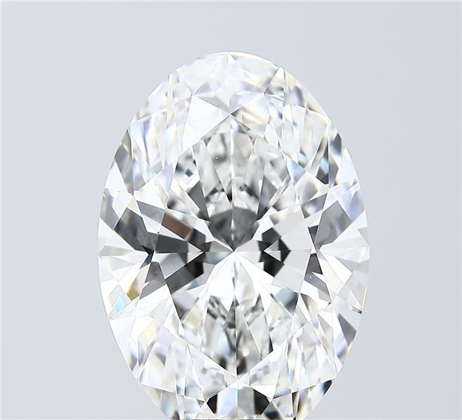 8.06 ct. oval Lab Grown Diamond front image