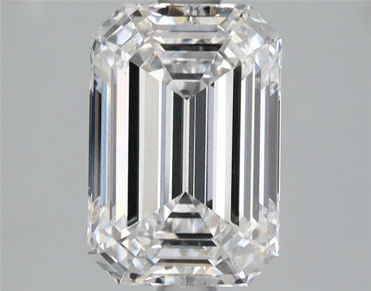 2.58 ct. emerald Lab Grown Diamond front image