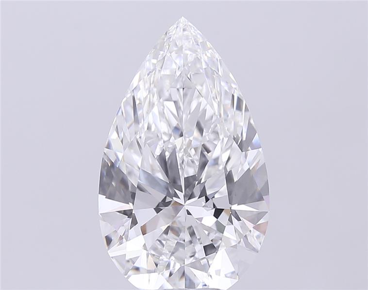 6.55 ct. pear Lab Grown Diamond front image