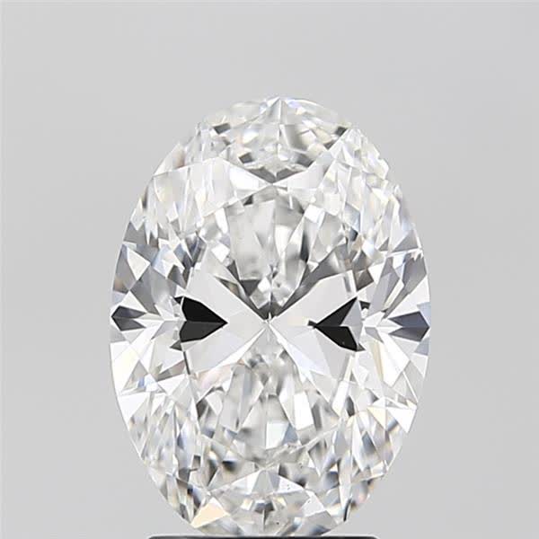 2.51 ct. oval Lab Grown Diamond front image