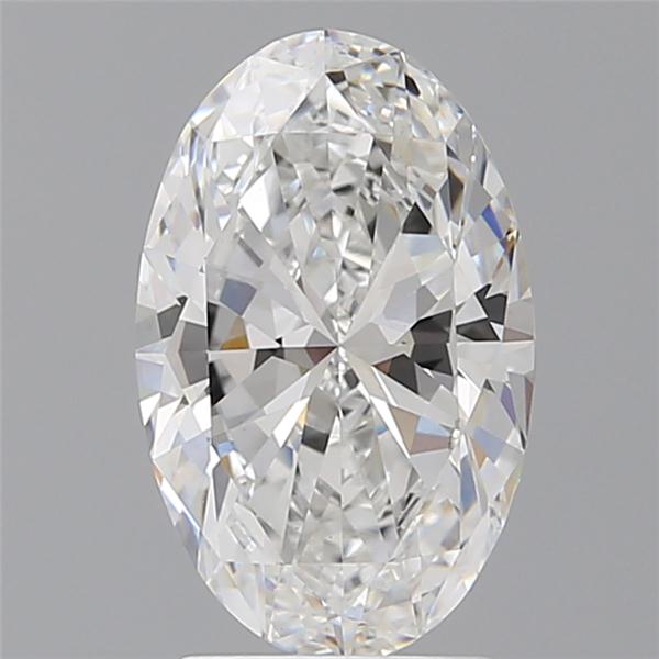 2.60 ct. oval Lab Grown Diamond front image