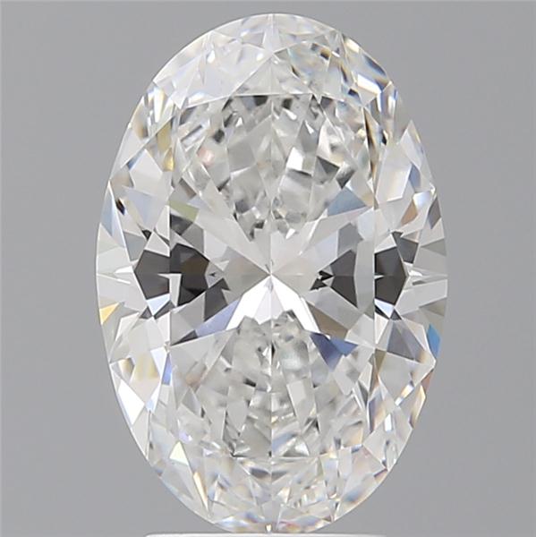 3.59 ct. oval Lab Grown Diamond front image