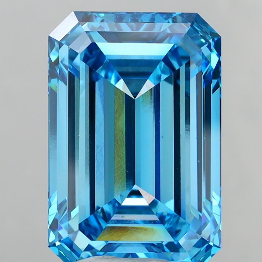 14.55 ct. emerald Lab Grown Diamond front image