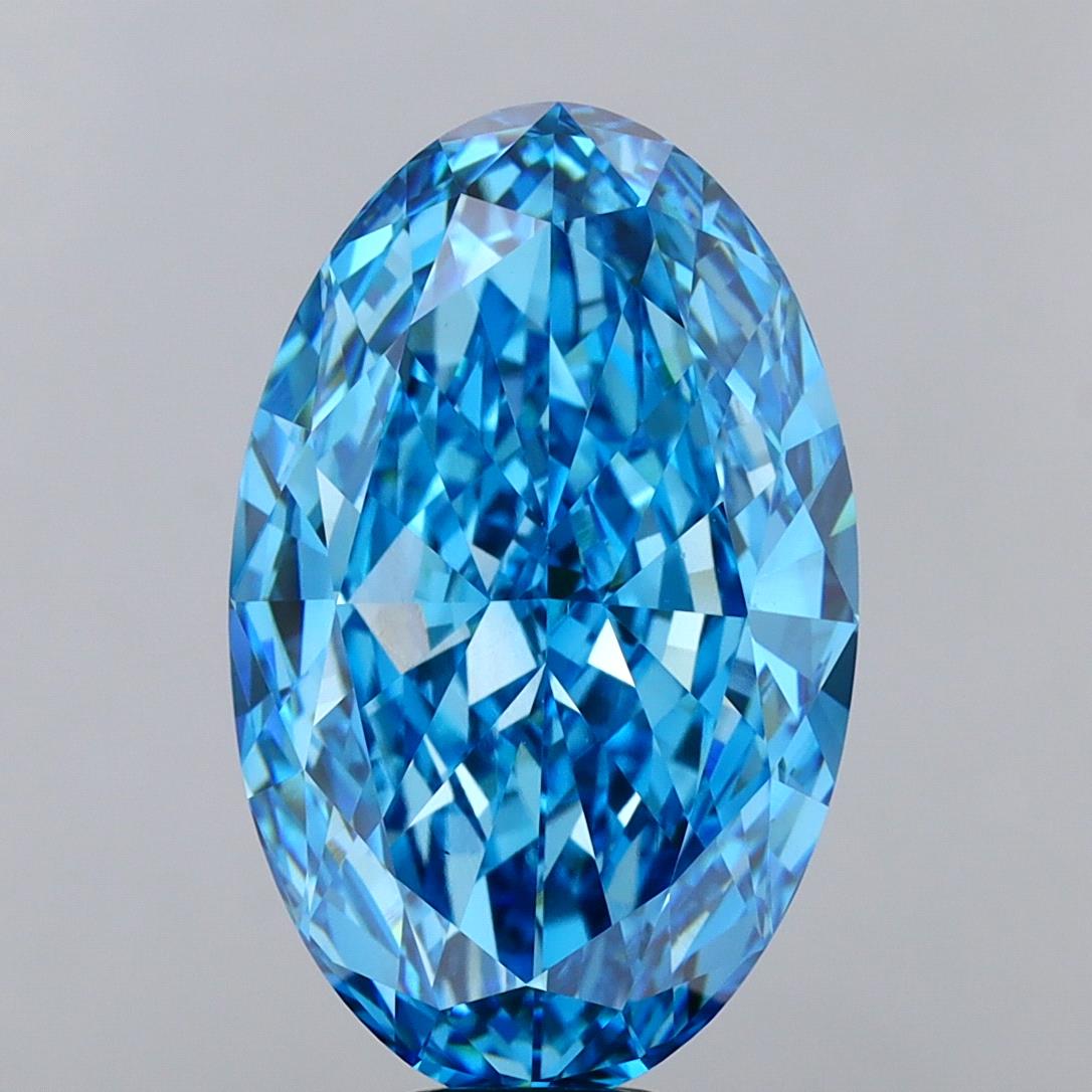 15.04 ct. oval Lab Grown Diamond front image