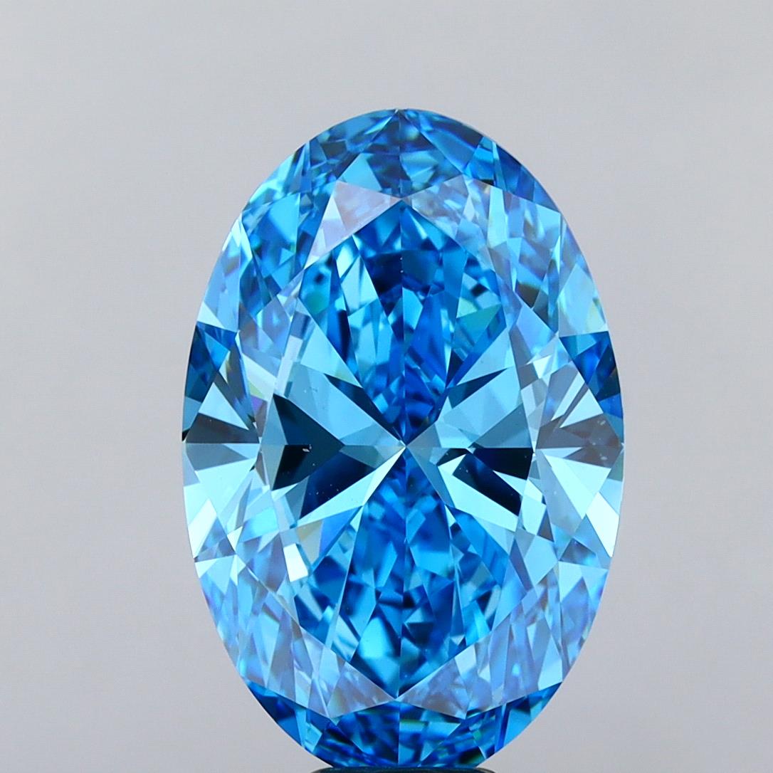 12.03 ct. oval Lab Grown Diamond front image