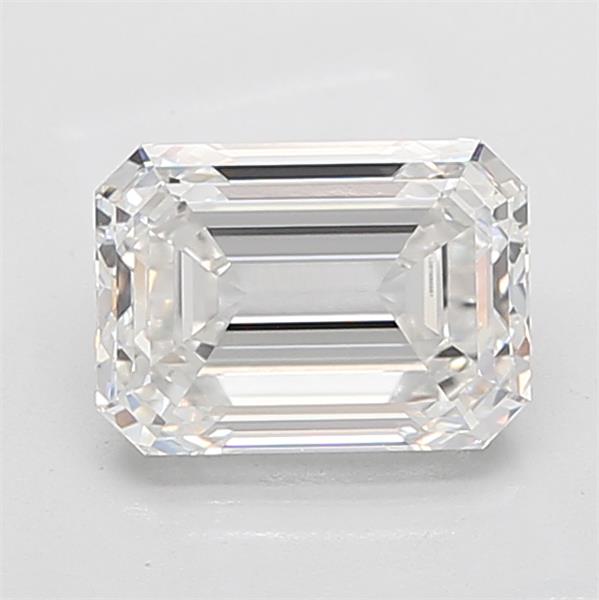 3.81 ct. emerald Lab Grown Diamond front image