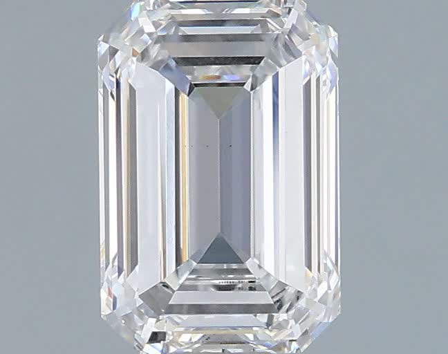 1.35 ct. emerald Lab Grown Diamond front image