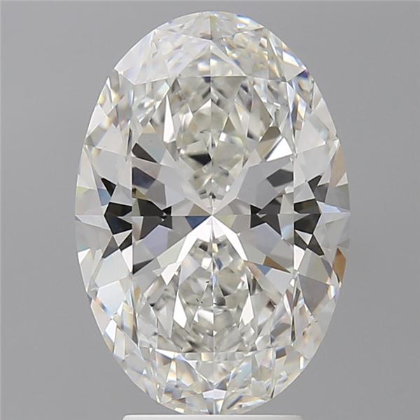 4.57 ct. oval Lab Grown Diamond front image