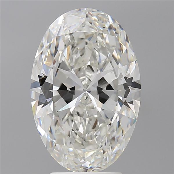 4.57 ct. oval Lab Grown Diamond front image