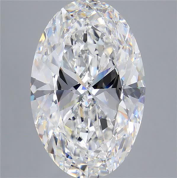8.06 ct. oval Lab Grown Diamond front image