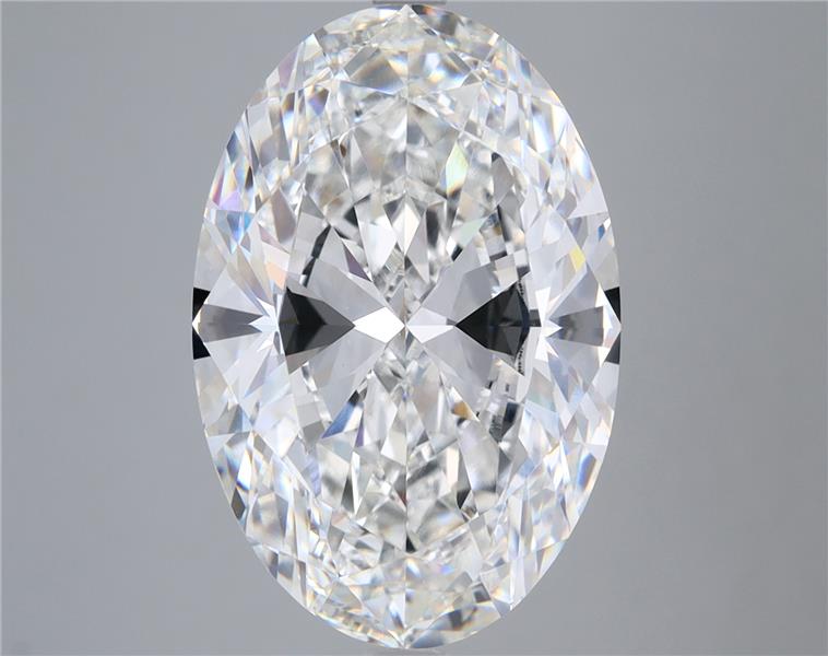 7.01 ct. oval Lab Grown Diamond front image