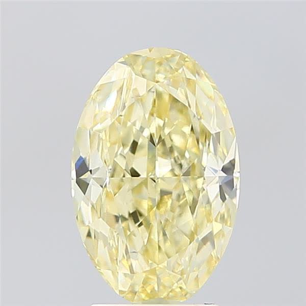 3.00 ct. oval Lab Grown Diamond front image