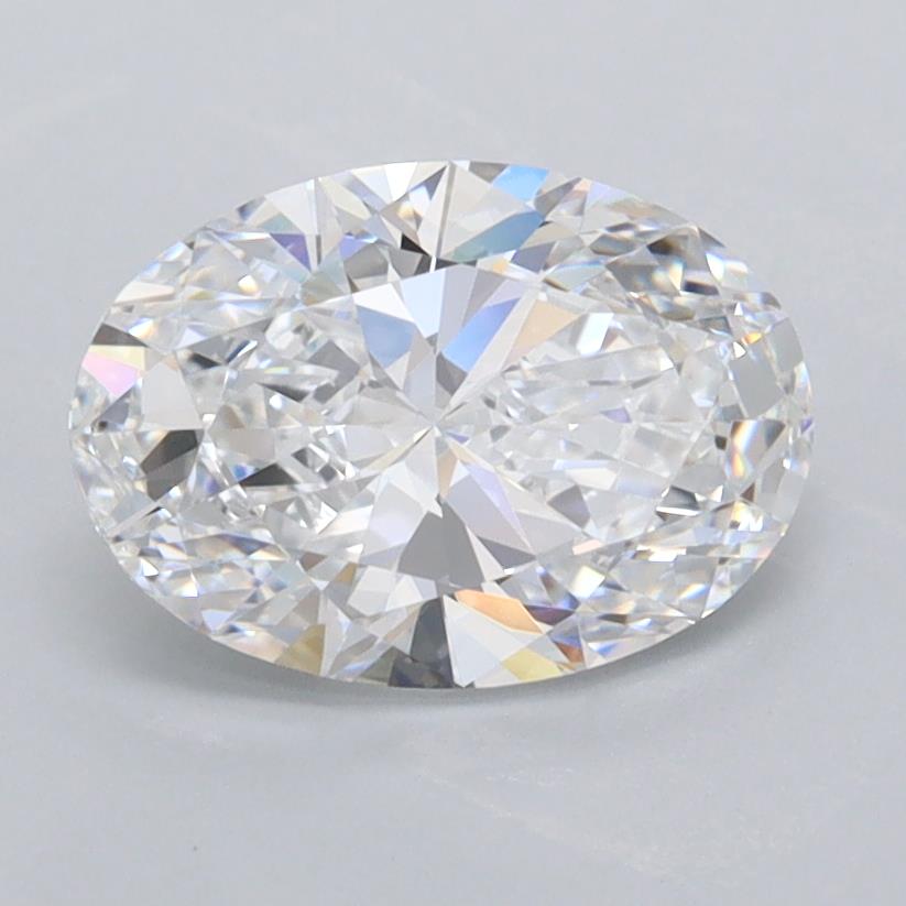 1.53 ct. oval Lab Grown Diamond front image