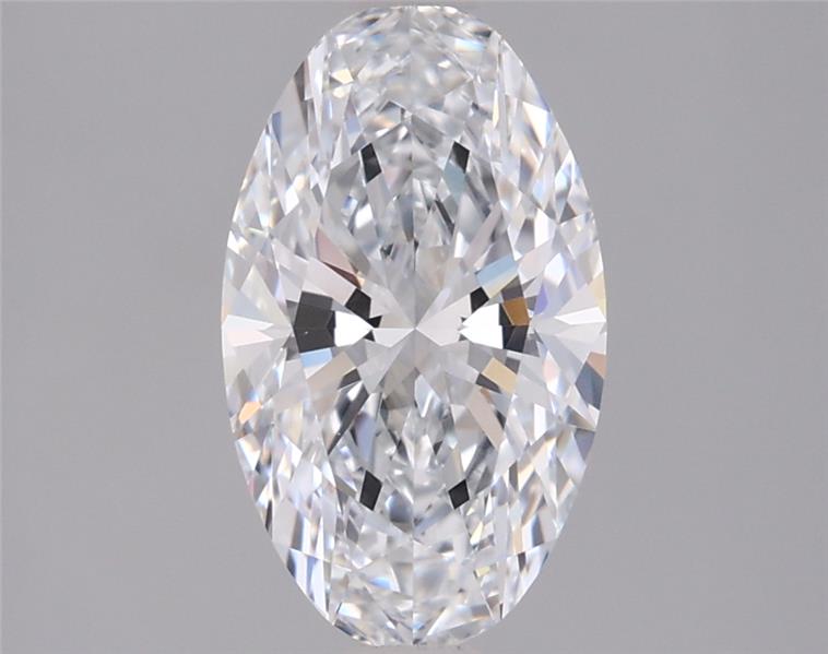 1.54 ct. oval Lab Grown Diamond front image