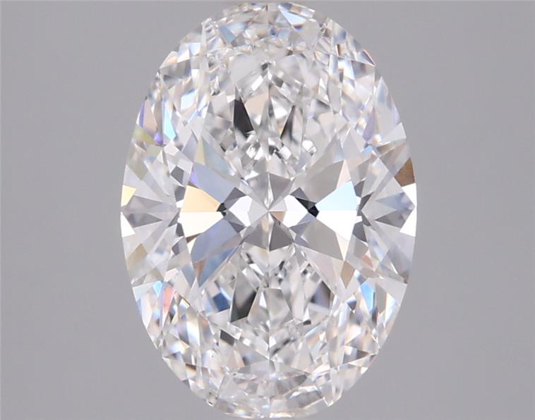 2.01 ct. oval Lab Grown Diamond front image