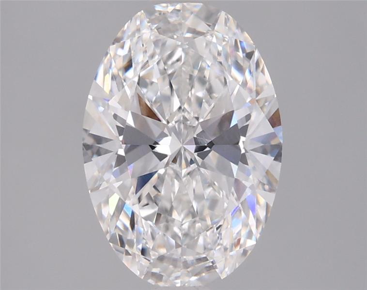 2.01 ct. oval Lab Grown Diamond front image
