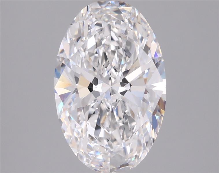 2.01 ct. oval Lab Grown Diamond front image
