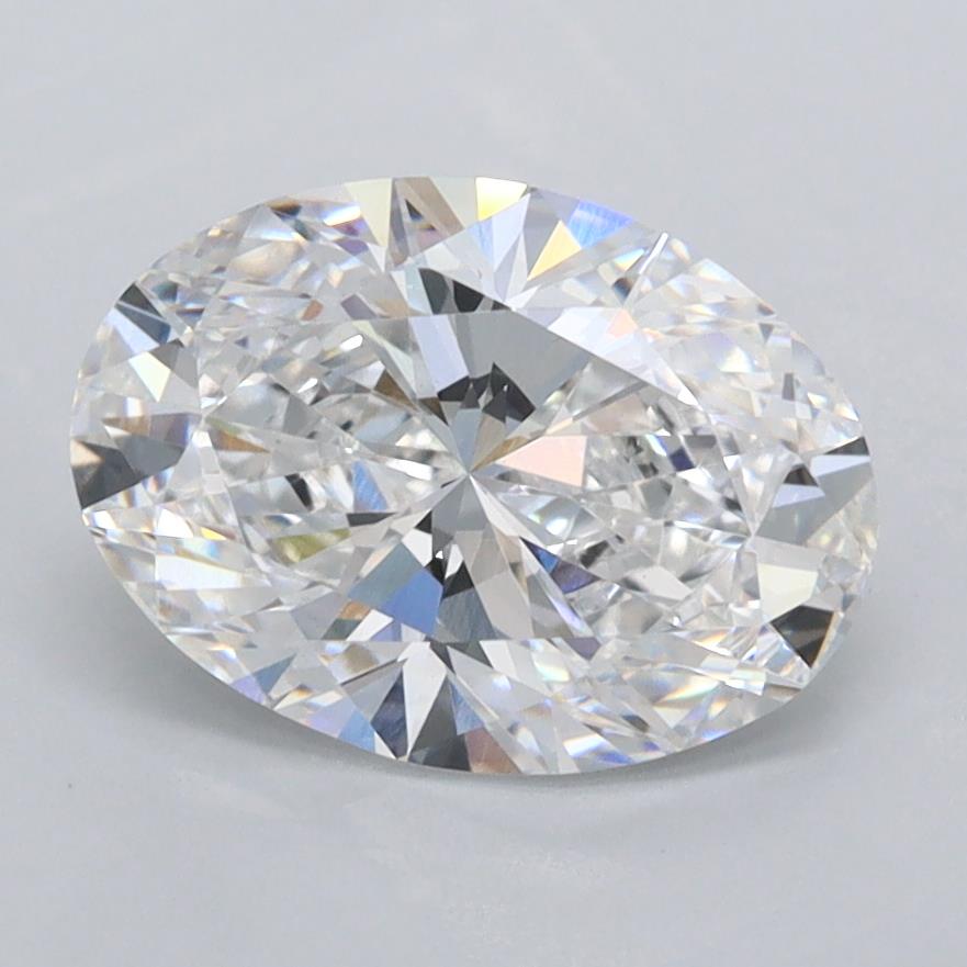 2.01 ct. oval Lab Grown Diamond front image