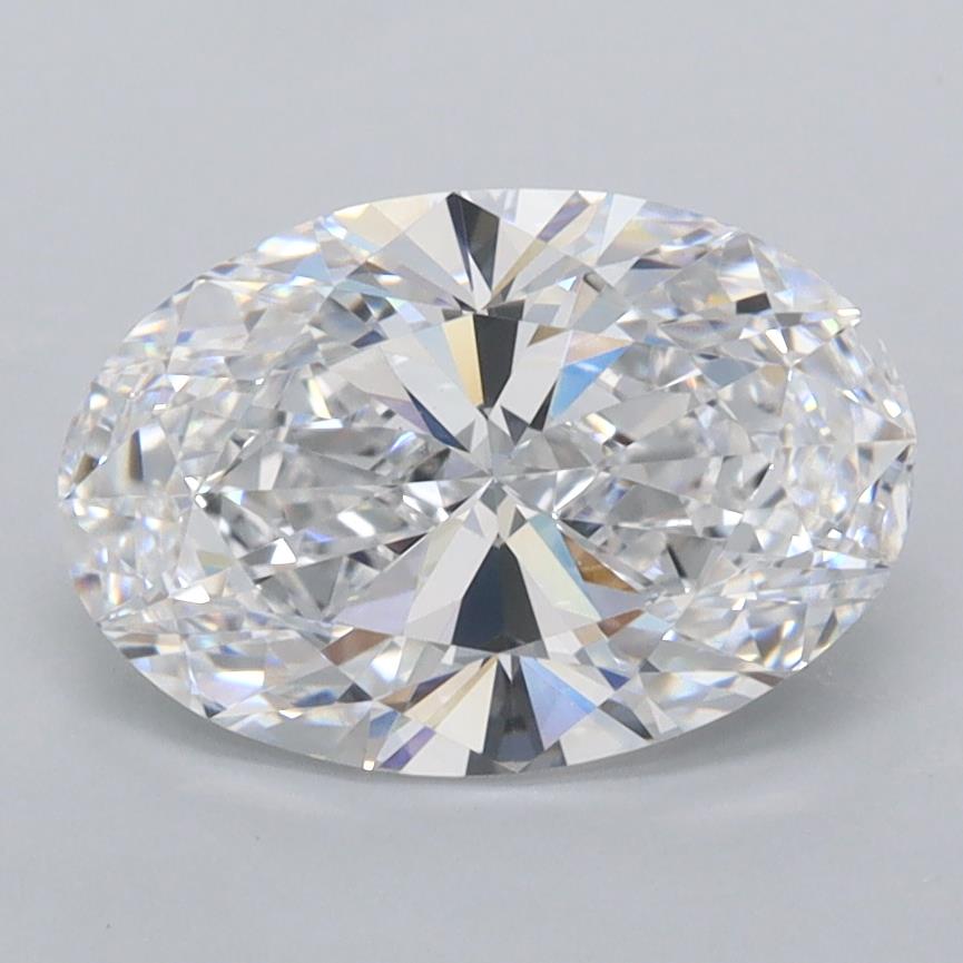 2.01 ct. oval Lab Grown Diamond front image