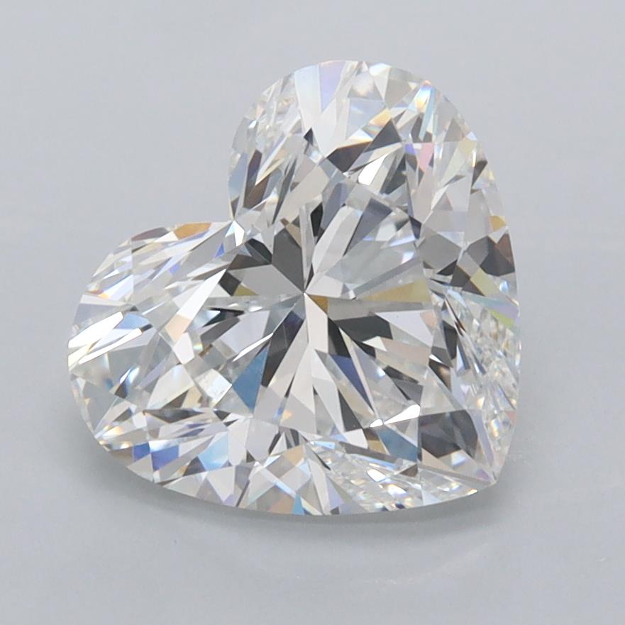 2.53 ct. heart Lab Grown Diamond front image