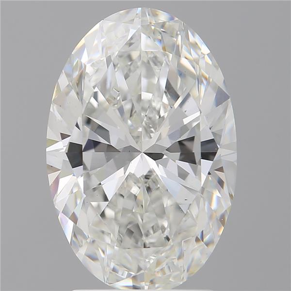 3.01 ct. oval Lab Grown Diamond front image