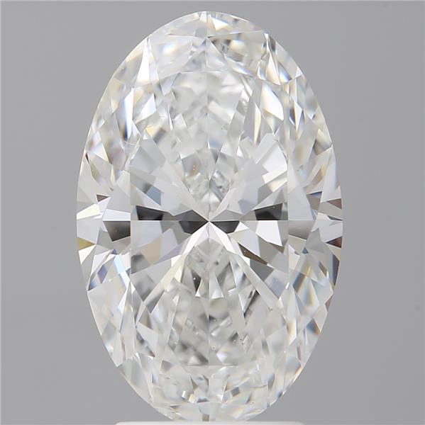 3.58 ct. oval Lab Grown Diamond front image