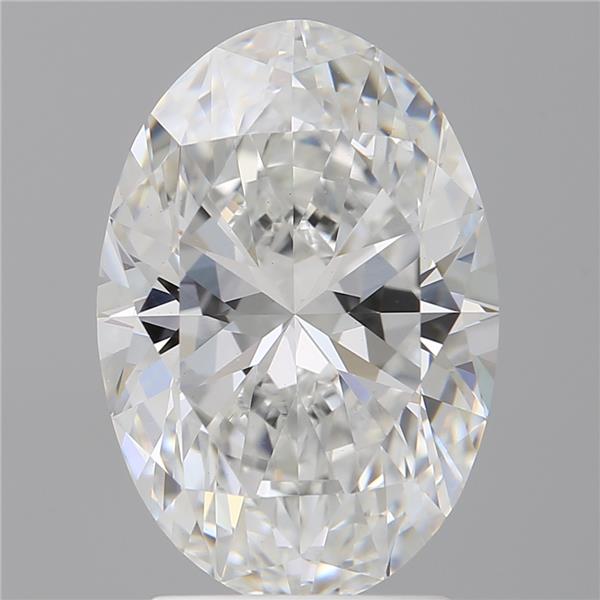 3.01 ct. oval Lab Grown Diamond front image