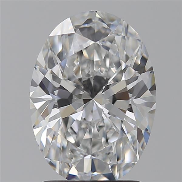 2.01 ct. oval Lab Grown Diamond front image