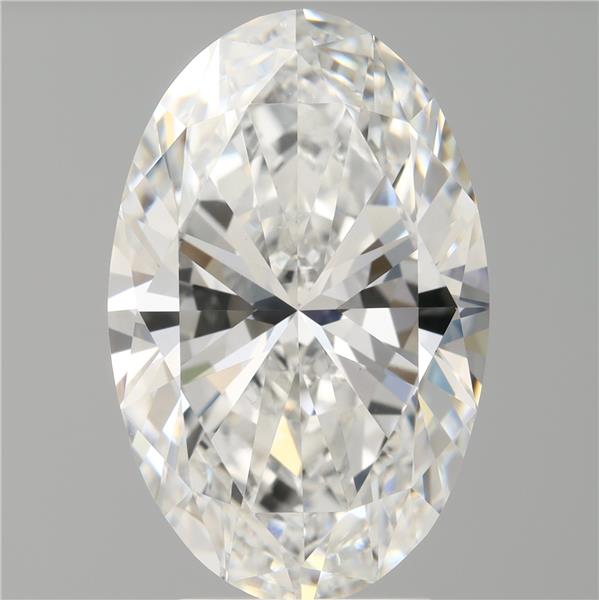 4.08 ct. oval Lab Grown Diamond front image
