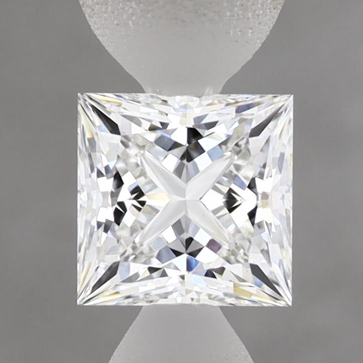 0.90 ct. princess Lab Grown Diamond front image