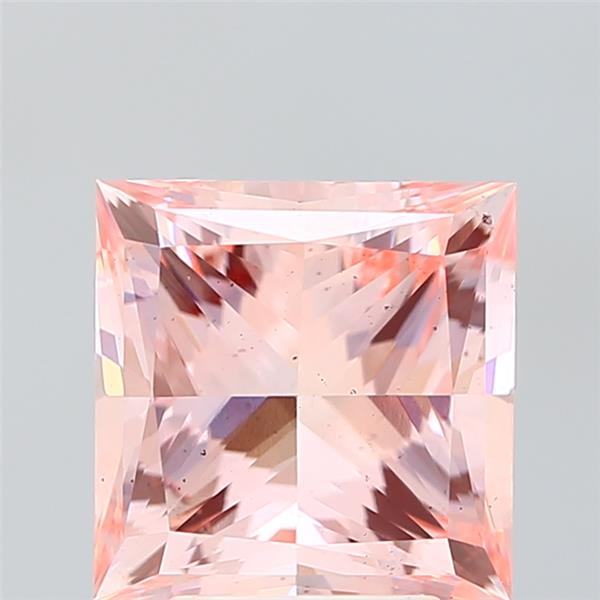 5.01 ct. princess Lab Grown Diamond front image