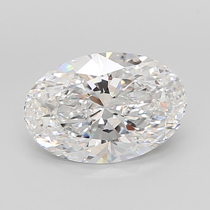 6.05 ct. oval Lab Grown Diamond front image