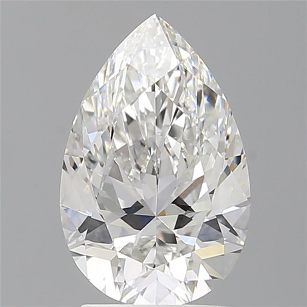 2.50 ct. pear Lab Grown Diamond front image