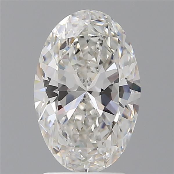 2.60 ct. oval Lab Grown Diamond front image