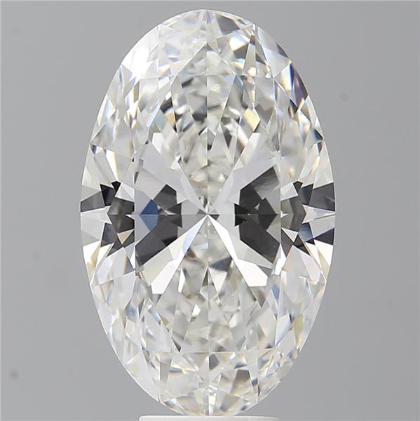 7.54 ct. oval Lab Grown Diamond front image