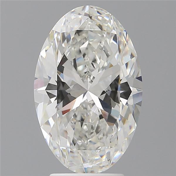 4.09 ct. oval Lab Grown Diamond front image