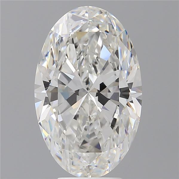6.04 ct. oval Lab Grown Diamond front image