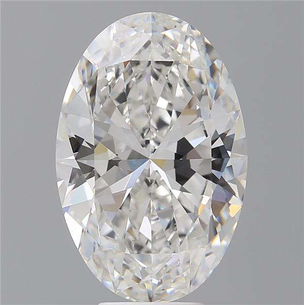 7.52 ct. oval Lab Grown Diamond front image