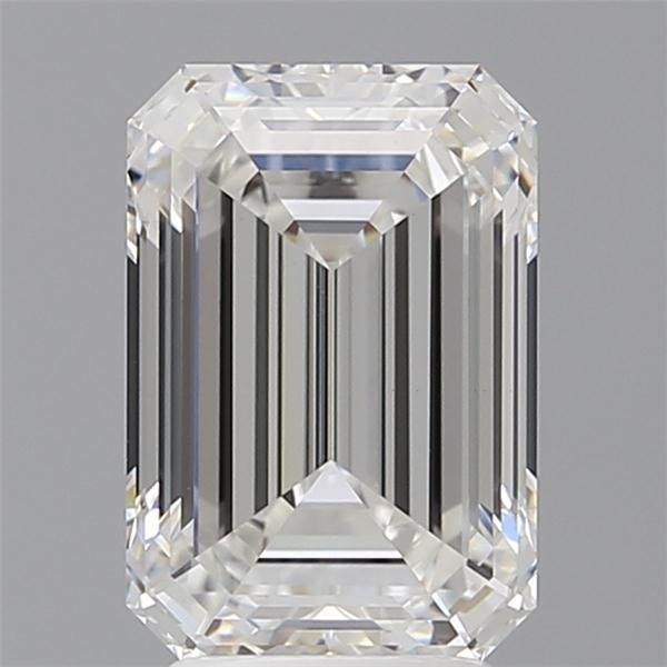 3.60 ct. emerald Lab Grown Diamond front image