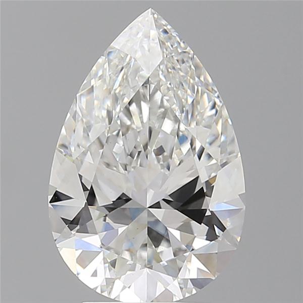 3.50 ct. pear Lab Grown Diamond front image