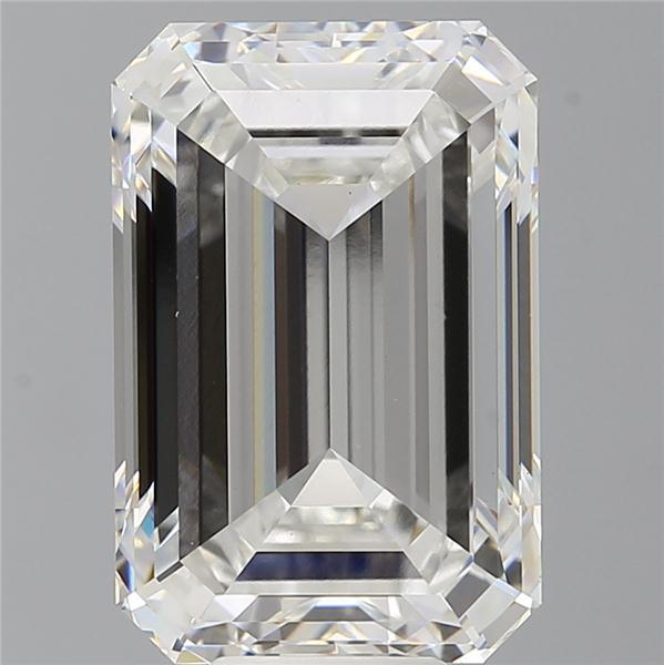 10.54 ct. emerald Lab Grown Diamond front image