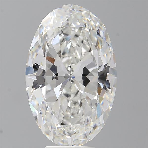8.06 ct. oval Lab Grown Diamond front image