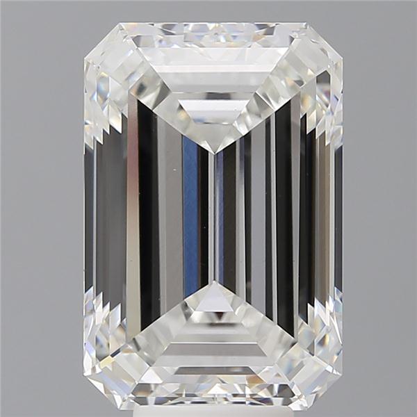 8.58 ct. emerald Lab Grown Diamond front image