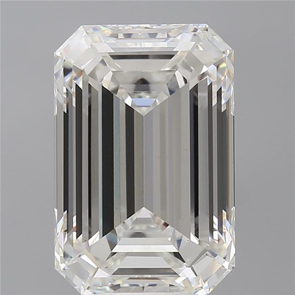 8.58 ct. emerald Lab Grown Diamond front image