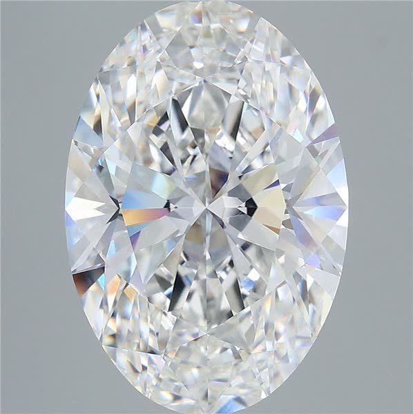 8.12 ct. oval Lab Grown Diamond front image
